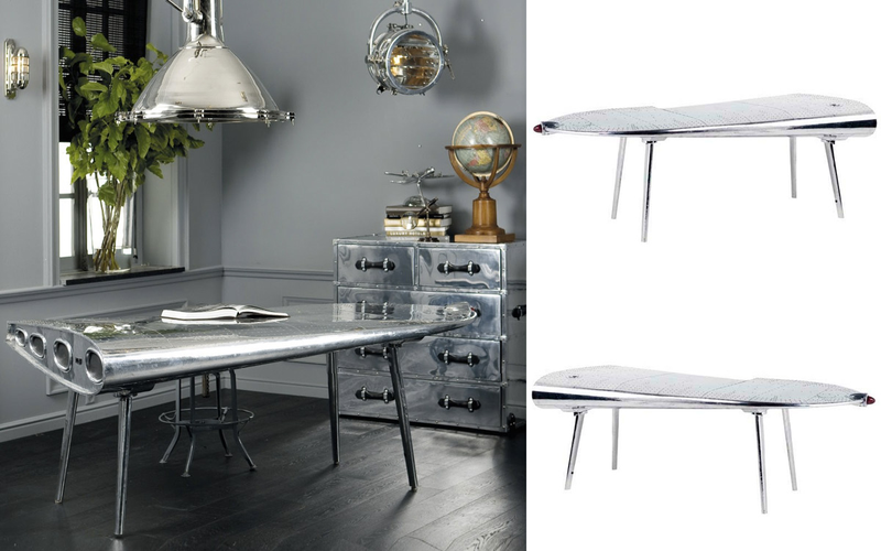 Illustration for article titled 13 Designs That Bring Reclaimed Airplane Parts Into Your Home